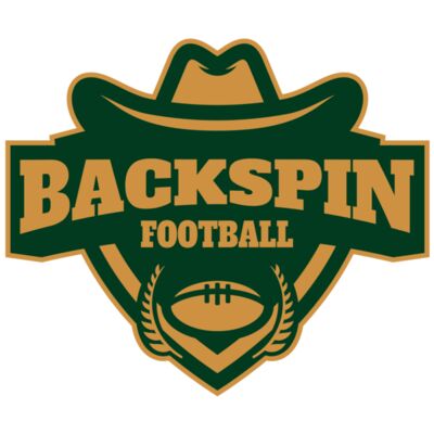 Backspin Football logo template Thumbnail